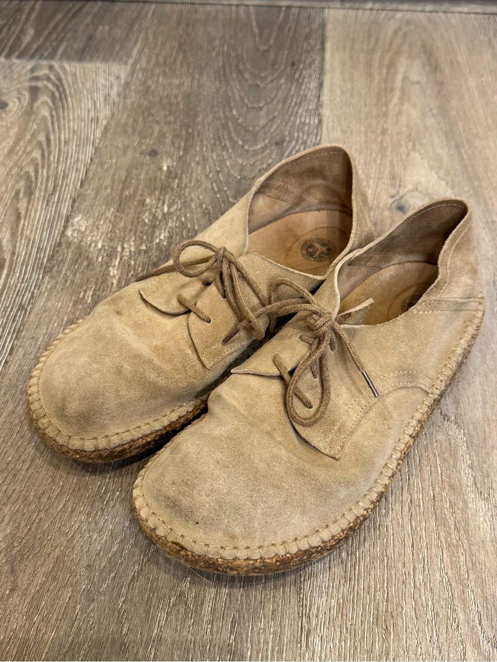 Birkenstock Gary Suede Leather Shoes Eu 39 Men’s 6 Ladies 8